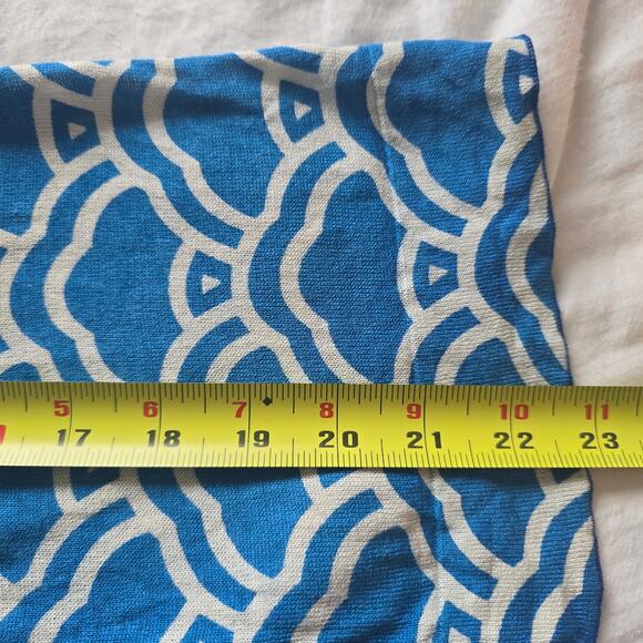 Diane Von Furstenberg Ibiza Silk Cashmere Blend Cardigan Blue Size M Slim Fit - Picture 8 of 8